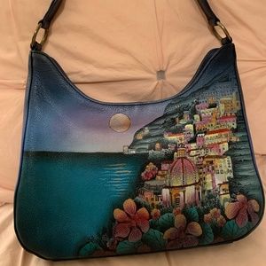 ANUSCHKA AMALFI (MOONLIT) HOBO BAG. MEDIUM. LIKE NEW. USED 1 TIME.